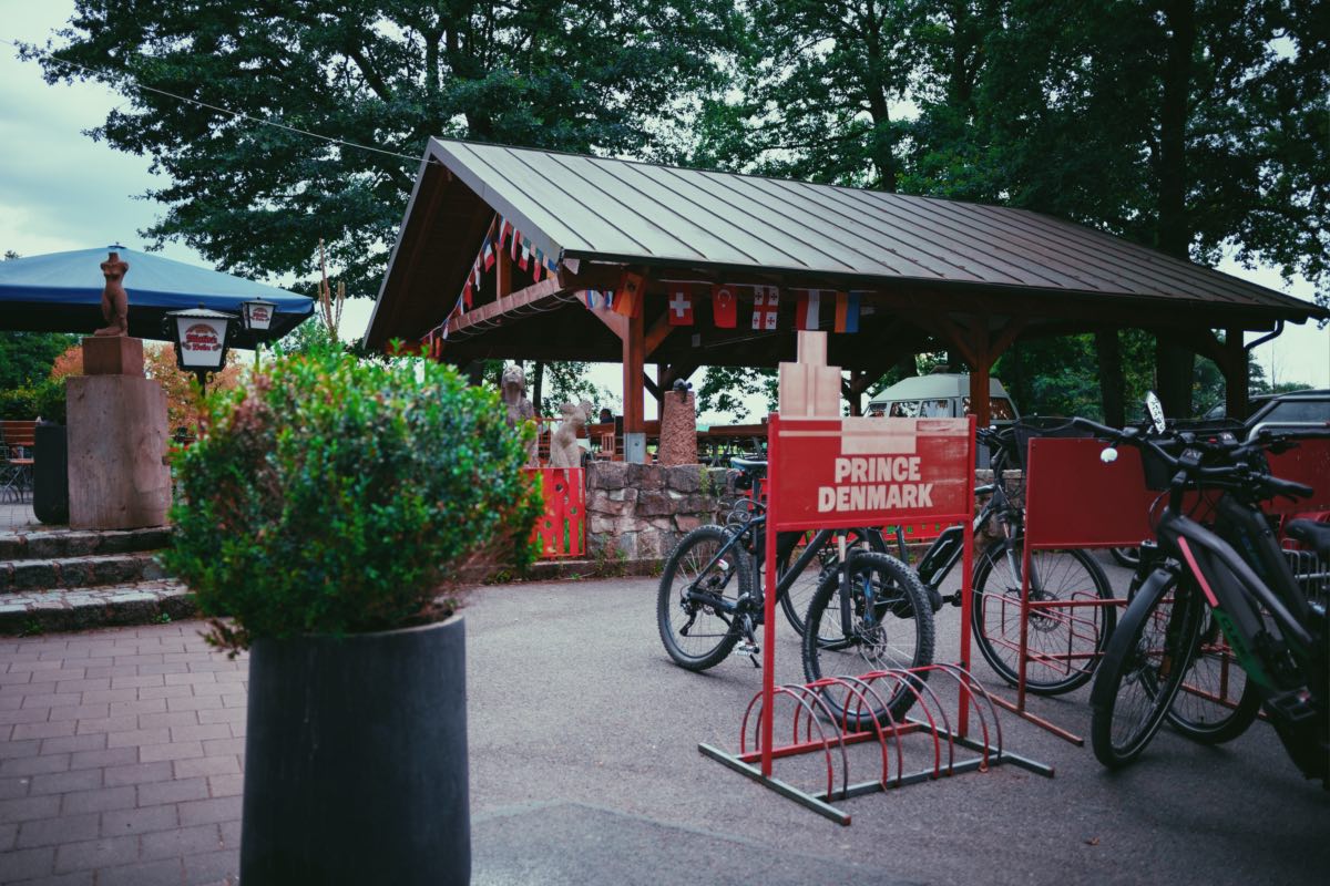 Outdoor-Restaurant Campinginsel Bamberg